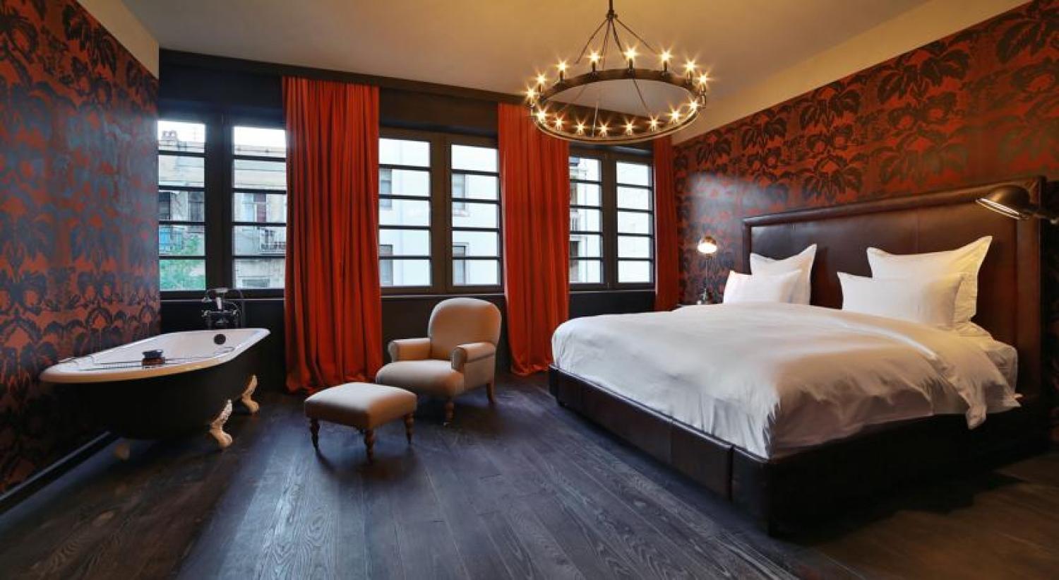 Rooms Hotel Tbilisi Exterior photo A room at the Hotel