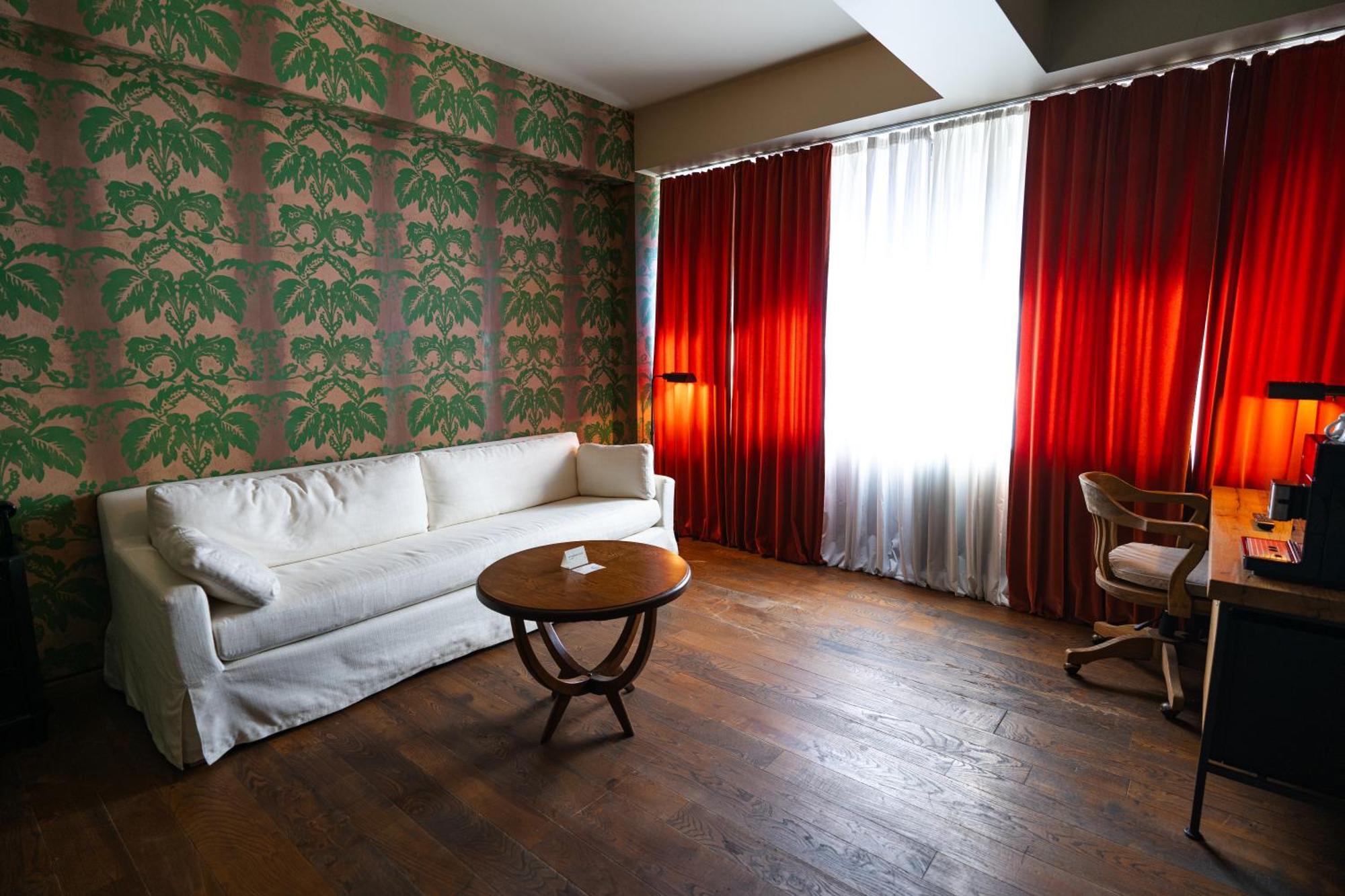 Rooms Hotel Tbilisi Exterior photo A room at the hotel